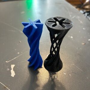 Hourglass spiral fidget toys